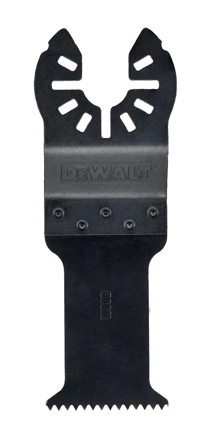 DEWALT Multi-Tool/ Multifunktionswerkzeug (18 Volt, 2,0 Ah Akku, bürstenlos, LED-Arbeitslampe, Airlock-System, inkl. 35-teiliges Zubehör-Set, 2 Akkus, Schnell-Ladegerät und TSTAK Box II) DCS355D2