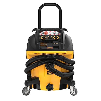 Dewalt M-Klasse Industrie Nass- & Trockensauger DWV905M (1.400 Watt, 38 Behältervolumen, für Weich- & Hartholz und mineralische Stäube, inkl. Saugschlauch, AirLock Adapter, Stufenadapter, Staubsack)