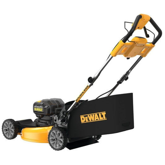 Dewalt 18V Akku-Rasenmäher DCMWSP564N (53 mm Schnittbreite, 6 Schnitthöhen, mit Vorderradantrieb, bürstenloser Motor, sensorgesteuerte Drehzahlregulierung, Lieferung ohne Akku & Ladegerät)
