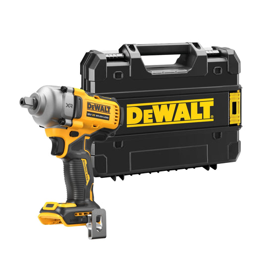 Dewalt 18 Volt ½“ Akku-Schlagschrauber DCF892NT (über 800 Nm Anzugsmoment für extrem schwere Schraubarbeiten, bürstenloser Motor, kompakte u. leichte Bauweise, Lieferung ohne Akku und Ladegerät)