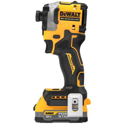 Dewalt 18 Volt Akku-Komobpack DCK2050E2T (mit 1x Schlagbohrschrauber DCD805, 1x ¼“ Schlagschrauber DCF850, 2x 18V/1,7Ah Powerstack-Akkus DCBP034, 1x System-Schnellladegerät DCB115, T STAK-Box II)