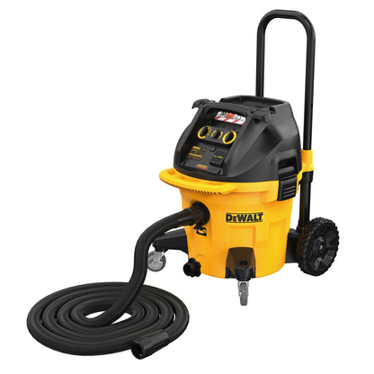 Dewalt M-Klasse Industrie Nass- & Trockensauger DWV905M (1.400 Watt, 38 Behältervolumen, für Weich- & Hartholz und mineralische Stäube, inkl. Saugschlauch, AirLock Adapter, Stufenadapter, Staubsack)